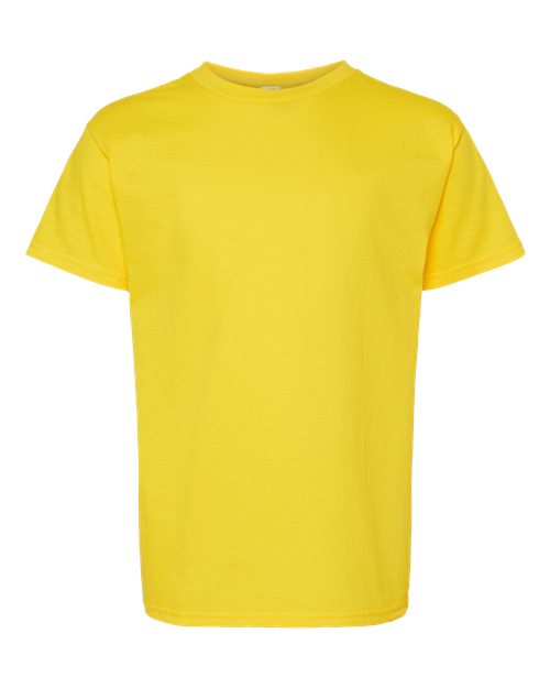Hanes 5480 — Youth Essential-T T-Shirt — Athletic Yellow