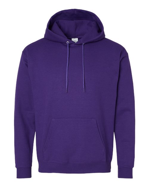 Hanes P170 — Unisex EcoSmart® Hooded Sweatshirt — Athletic Purple