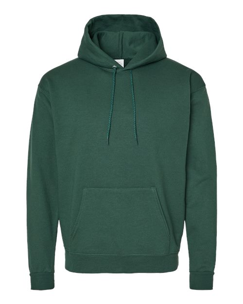 Hanes P170 — Unisex EcoSmart® Hooded Sweatshirt — Athletic Dark Green