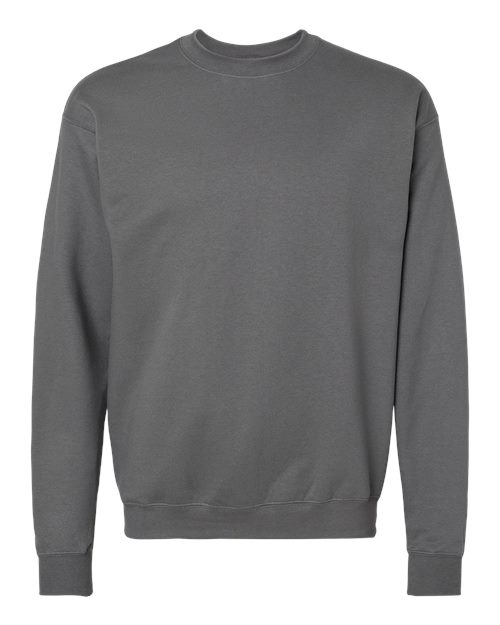 Hanes RS160 — Unisex Perfect Sweats Crewneck Sweatshirt — Smoke Grey