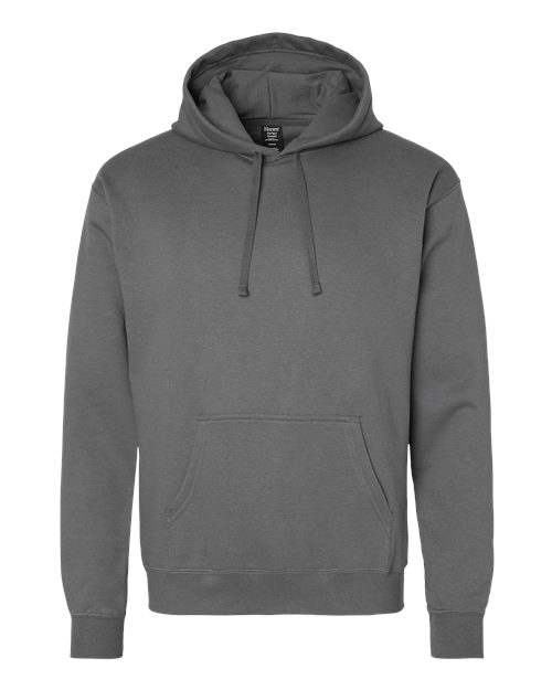Hanes RS170 — Unisex Perfect Sweats Hooded Sweatshirt — Smoke Grey