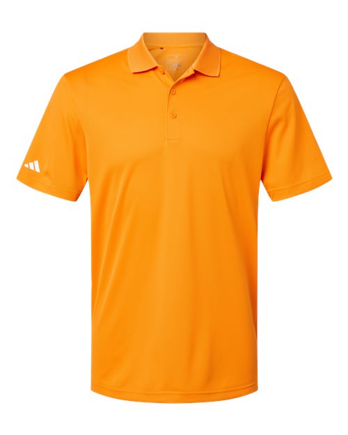 Adidas A430 — Men's Performance Piqué Polo — Bright Orange