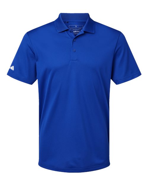 Adidas A430 — Men's Performance Piqué Polo — Collegiate Royal