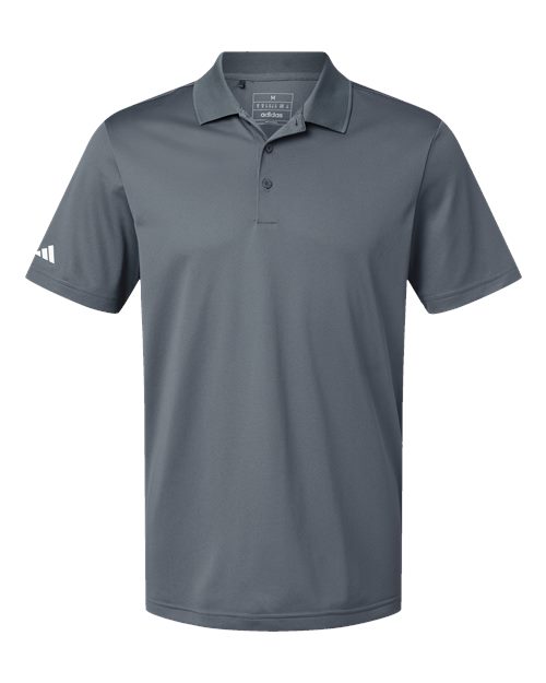 Adidas A430 — Men's Performance Piqué Polo — Onix