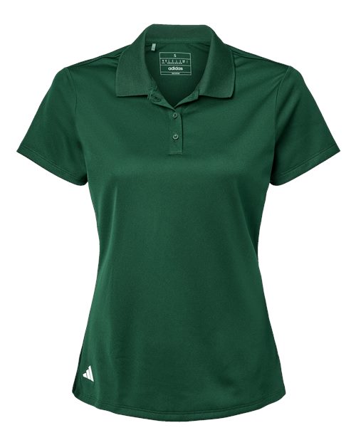 Adidas A431 — Women's Performance Piqué Polo — Collegiate Green