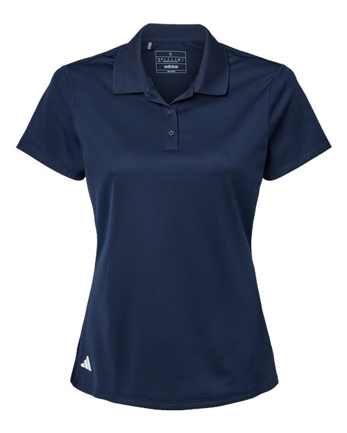 Adidas A431 — Women's Performance Piqué Polo — Collegiate Navy