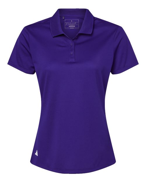 Adidas A431 — Women's Performance Piqué Polo — Collegiate Purple