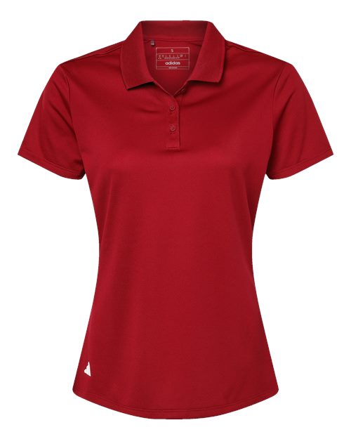 Adidas A431 — Women's Performance Piqué Polo — Power Red