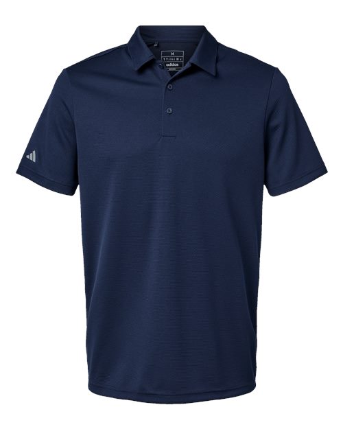 Adidas A580 — Men's Micro Piqué Polo — Collegiate Navy