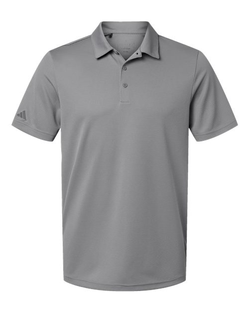 Adidas A580 — Men's Micro Piqué Polo — Grey Three