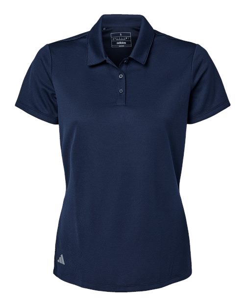 Adidas A581 — Women's Micro Piqué Polo — Collegiate Navy