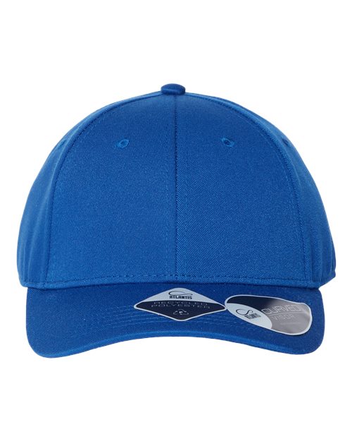 Atlantis Headwear JOSHUA — Sustainable Structured Cap — Royal