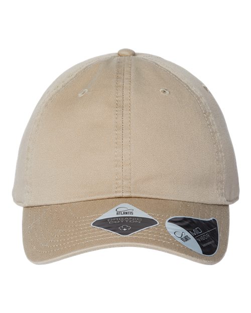 Atlantis Headwear FRASER — Sustainable Dad Hat — Khaki