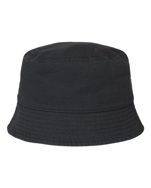 Atlantis Headwear POWELL — Sustainable Bucket Hat — Black