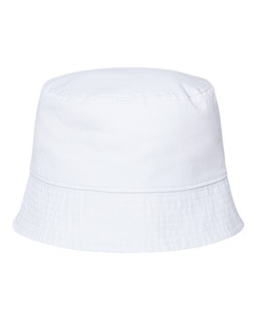 Atlantis Headwear POWELL — Sustainable Bucket Hat — White