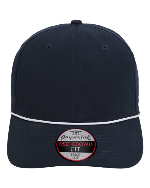 Imperial 7054 — The Wingman Cap — Navy/ White