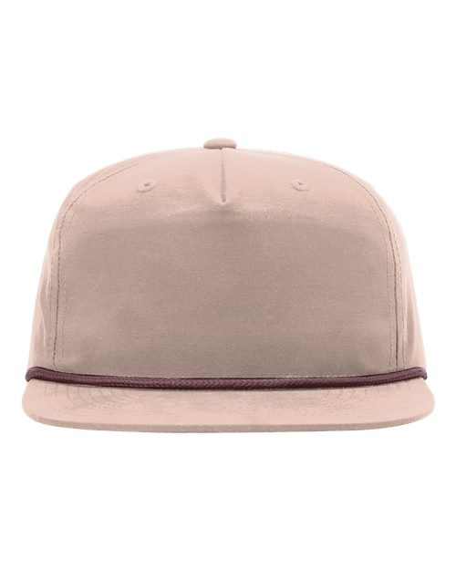 Richardson 256 — Umpqua Gramps Cap — Pale Peach/ Maroon
