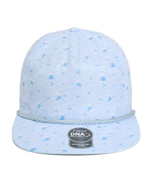 Imperial DNA010 — The Aloha Rope Cap — Blue Waves