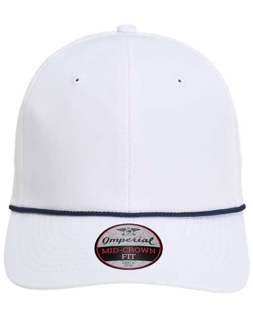 Imperial 7054 — The Wingman Cap — White/ Navy