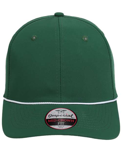 Imperial 7054 — The Wingman Cap — Forest/ White