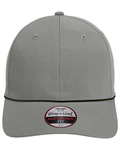 Imperial 7054 — The Wingman Cap — Grey/ Black