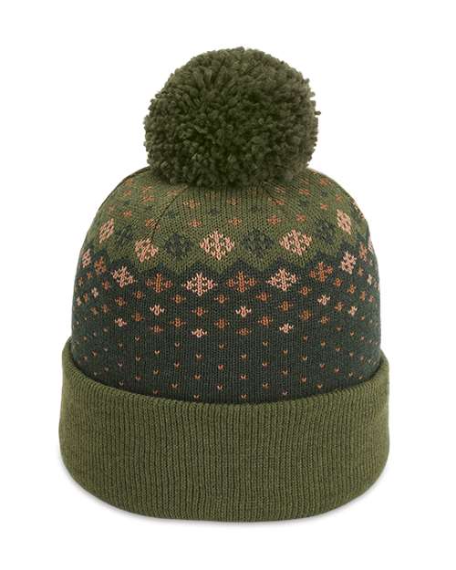Imperial 6017 — The Baniff Cuffed Beanie — Avocado