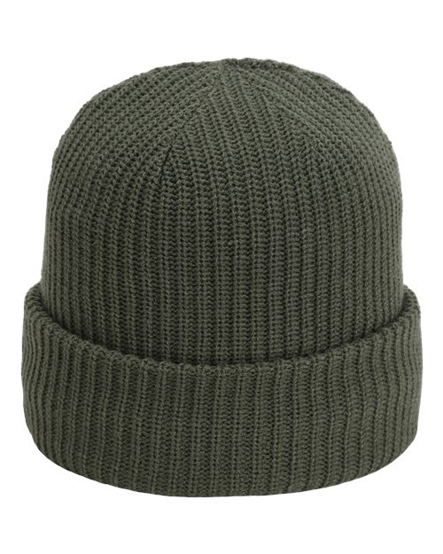 Imperial 6020 — The Mogul Cuffed Beanie — Earth Green