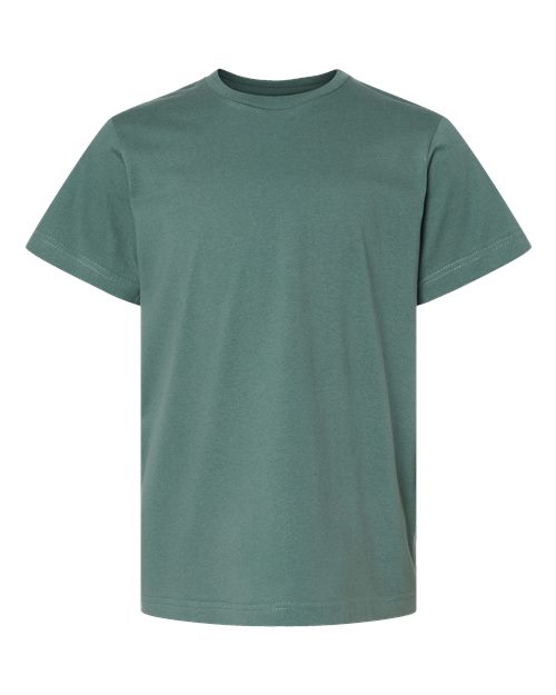 LAT 6101 — Youth Fine Jersey Tee — Basil