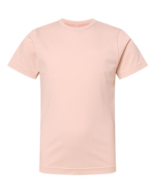 LAT 6101 — Youth Fine Jersey Tee — Blush
