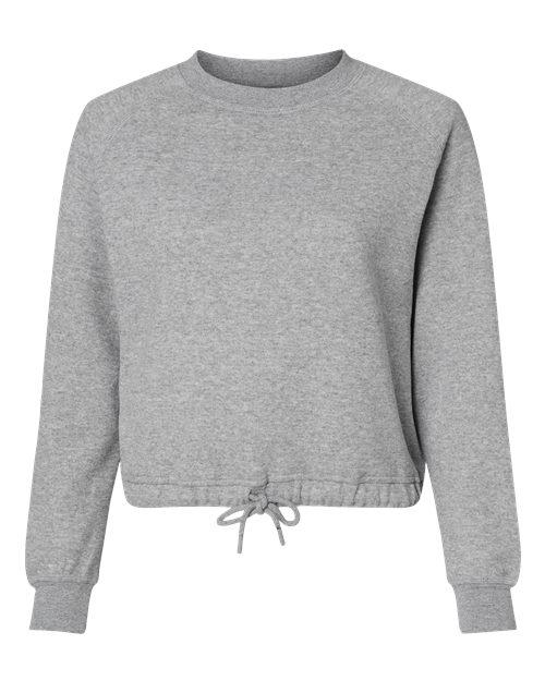 LAT 3528 — Women's Relaxed Boxy Crewneck Sweatshirt — Heather