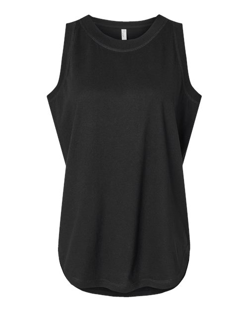 LAT 3592 — Women's Relaxed Fine Jersey Tank — Black