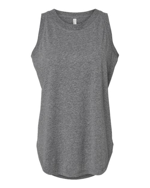 LAT 3592 — Women's Relaxed Fine Jersey Tank — Granite Heather