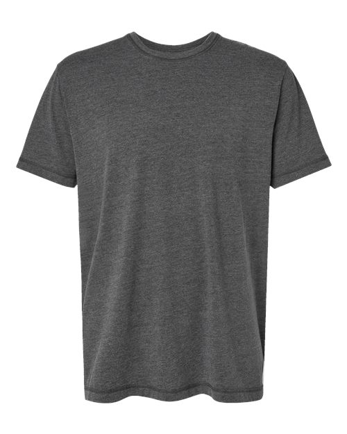 LAT 6902 — Unisex Vintage Wash Tee — Washed Black