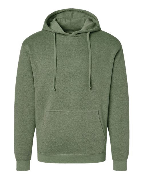 LAT 6926 — Unisex Elevated Fleece Hoodie Sweatshirt — Bamboo Blackout