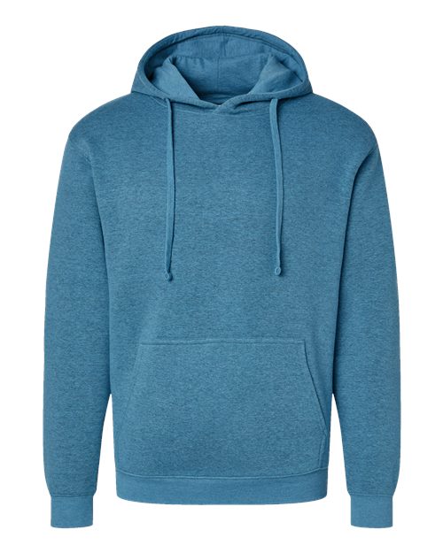 LAT 6926 — Unisex Elevated Fleece Hoodie Sweatshirt — Bermuda Blackout