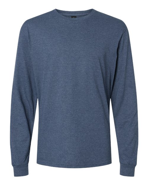 Gildan 64440CVC — Unisex Softstyle® CVC Long Sleeve T-Shirt — Navy Mist