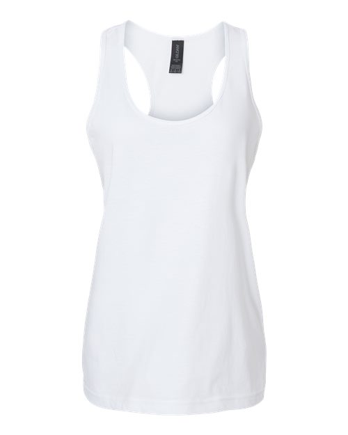 Gildan 64220LCVC — Women's Softstyle® CVC Racerback Tank Top — White