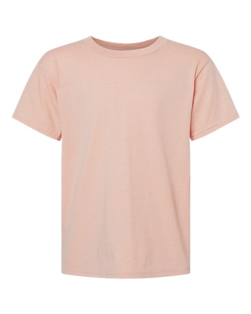 Gildan 64000BCVC — Youth Softstyle® CVC T-Shirt — Dusty Rose