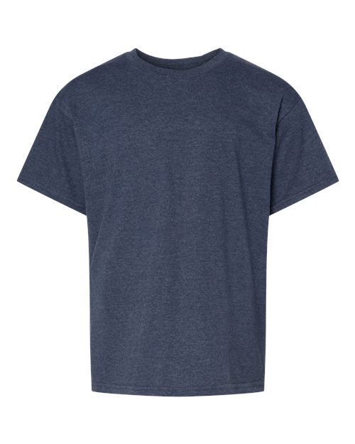 Gildan 64000BCVC — Youth Softstyle® CVC T-Shirt — Navy Mist