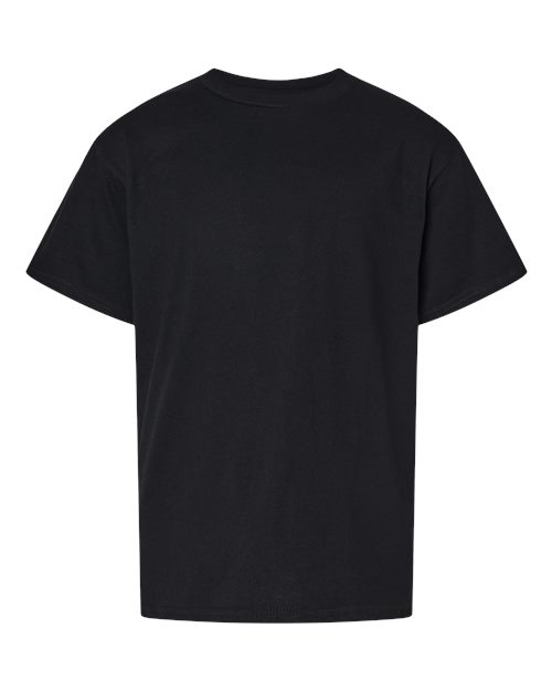 Gildan 64000BCVC — Youth Softstyle® CVC T-Shirt — Pitch Black