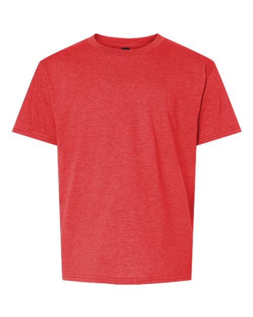 Gildan 64000BCVC — Youth Softstyle® CVC T-Shirt — Red Mist