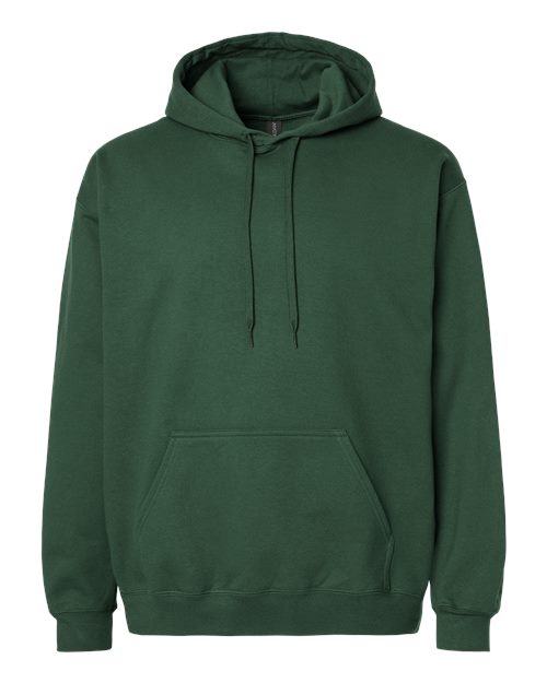 Gildan SF500 — Unisex Softstyle® Midweight Hooded Sweatshirt — Forest Green