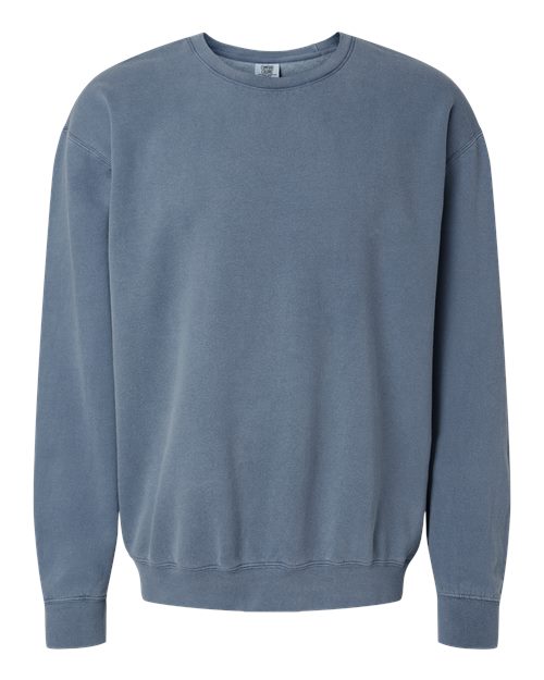 Comfort Colors 1466 — Unisex Garment-Dyed Lightweight Crewneck Sweatshirt — Blue Jean
