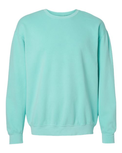 Comfort Colors 1466 — Unisex Garment-Dyed Lightweight Crewneck Sweatshirt — Chalky Mint