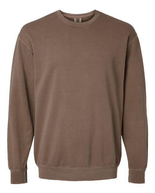 Comfort Colors 1466 — Unisex Garment-Dyed Lightweight Crewneck Sweatshirt — Espresso