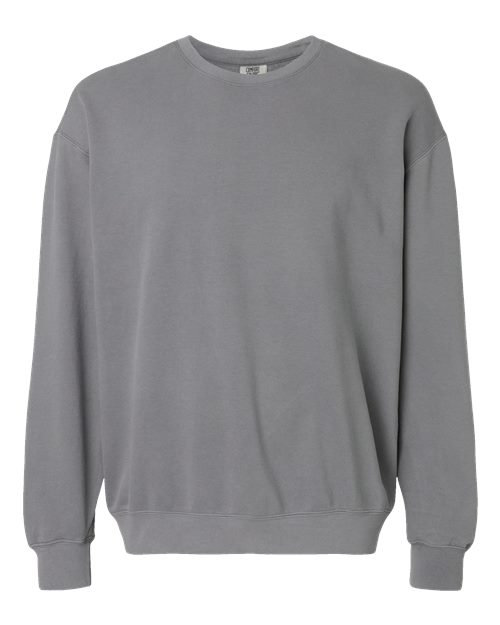 Comfort Colors 1466 — Unisex Garment-Dyed Lightweight Crewneck Sweatshirt — Grey