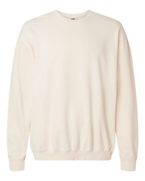 Comfort Colors 1466 — Unisex Garment-Dyed Lightweight Crewneck Sweatshirt — Ivory
