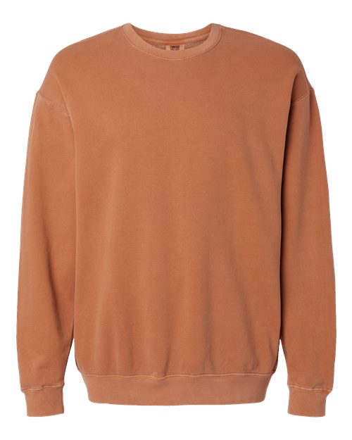 Comfort Colors 1466 — Unisex Garment-Dyed Lightweight Fleece Crewneck Sweatshirt — Yam