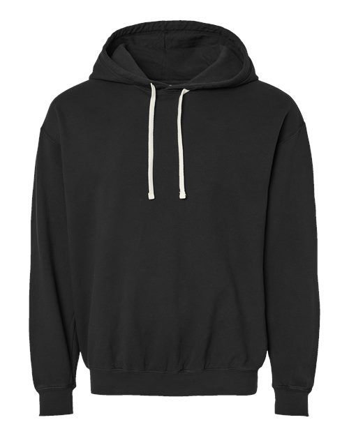 Comfort Colors 1467 — Unisex Garment-Dyed Lightweight Hooded Sweatshirt — Black