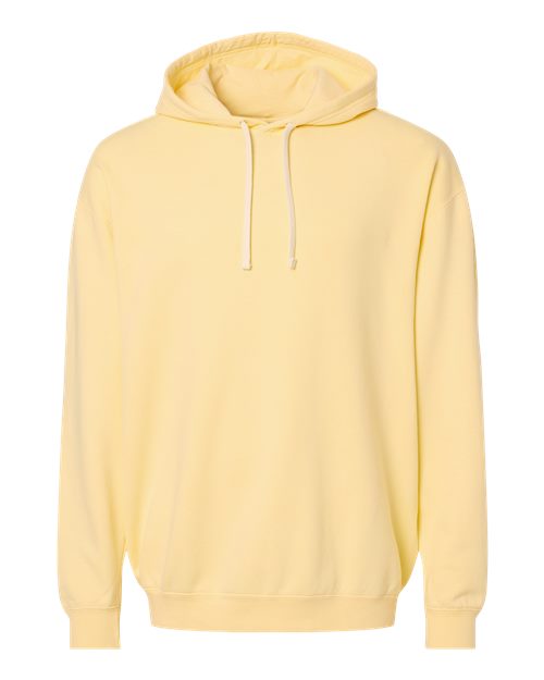 Comfort Colors 1467 — Unisex Garment-Dyed Lightweight Hooded Sweatshirt — Butter